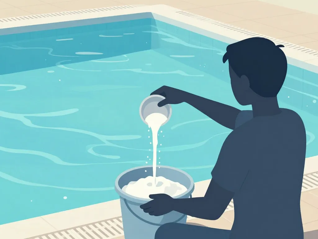 Dosage précis piscine et bicarbonate de soude illustration