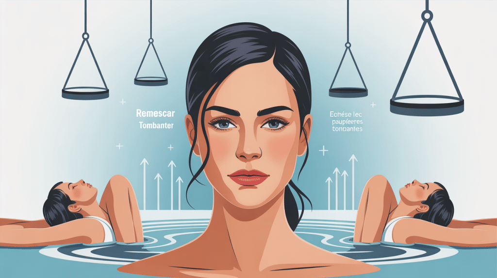 Illustration lifting remescar paupières tombantes avis