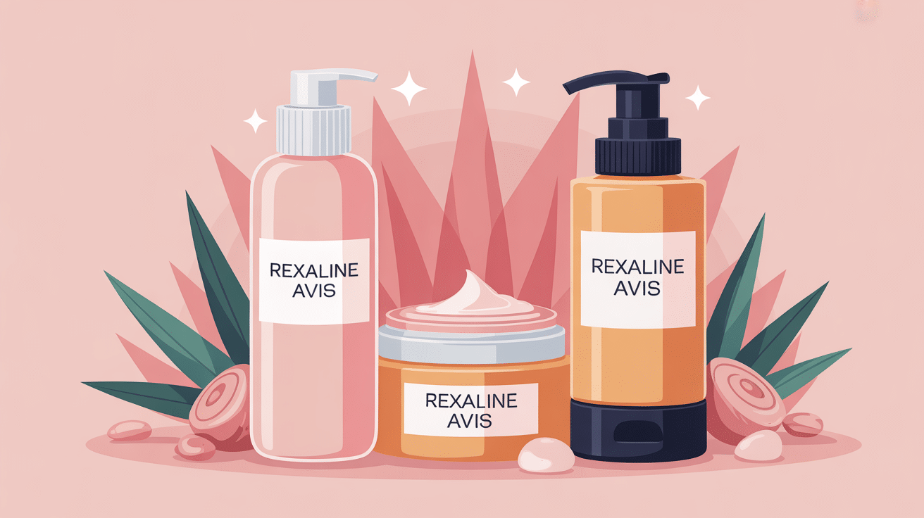 rexaline avis illustration peau hydratée