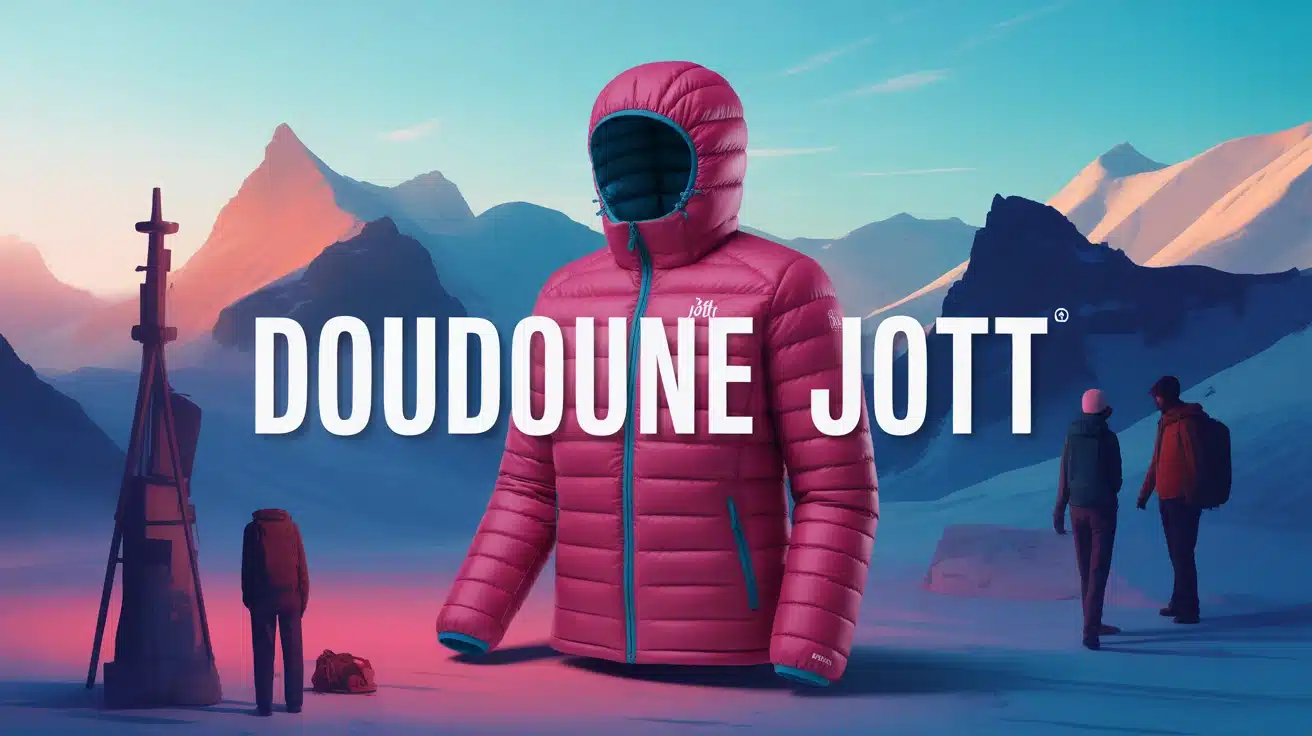 doudoune JOTT légère colorée moderne