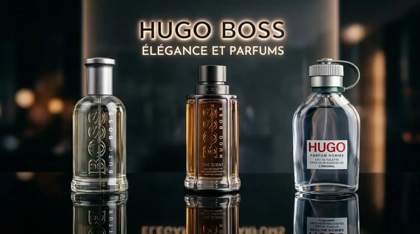 Sélection des parfums emblématiques Hugo Boss pour homme