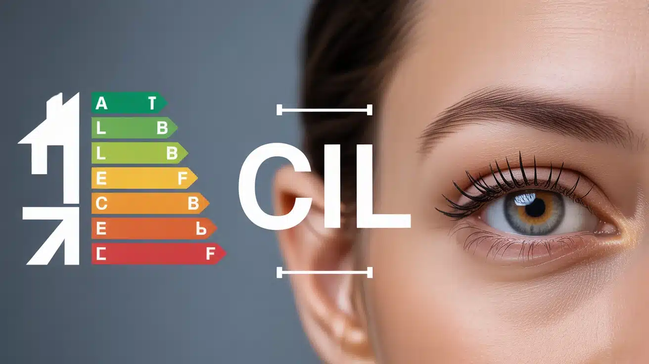 Illustration moderne CIL administratif et extension de cils