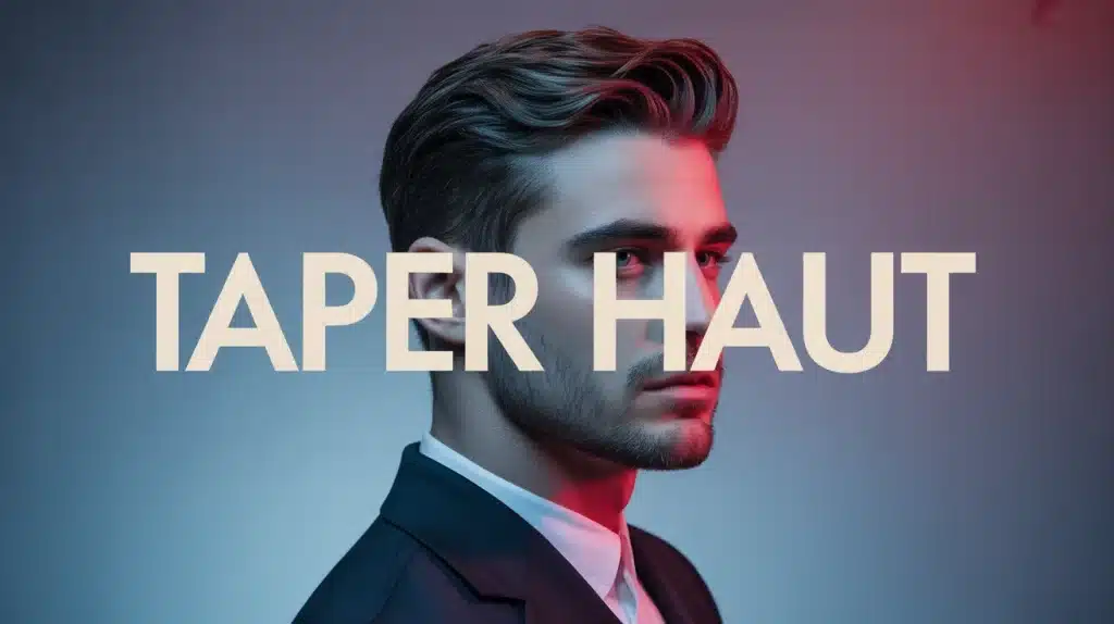 Illustration taper haut homme élégant dégradé précis