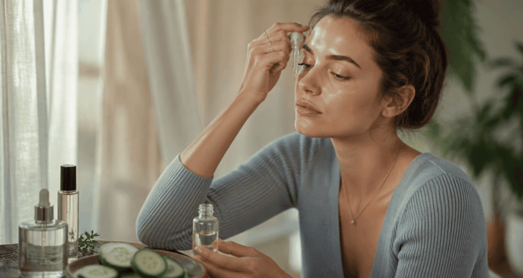 comment hydrater sa peau femme sérum