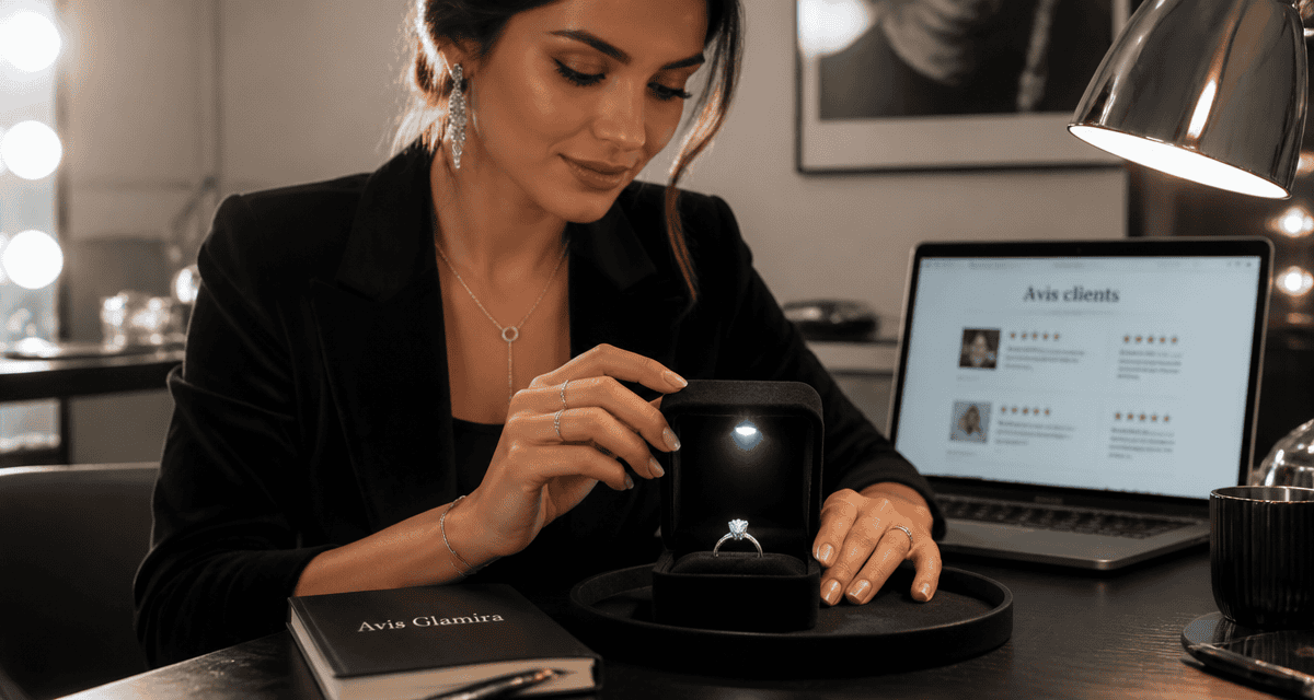 glamira avis bague fiancailles velours