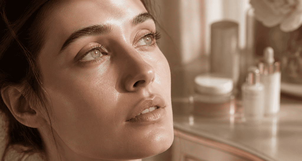 meilleur contour des yeux gros plan femme