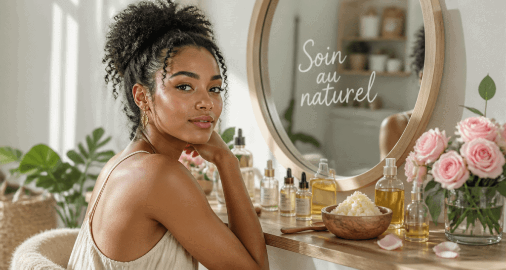 soin au naturel femme peau éclatante huiles essentielles