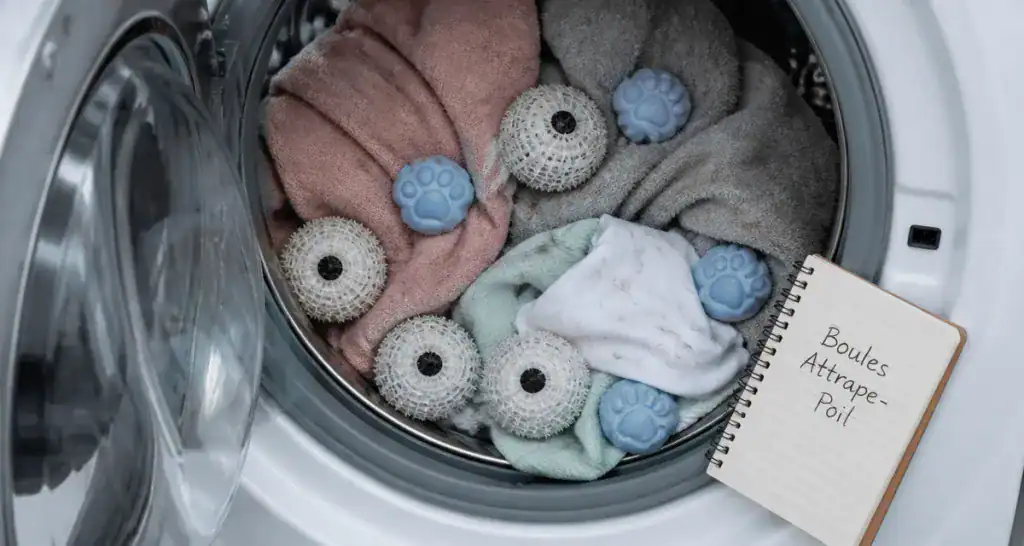 Boule attrape poil machine à laver avis sur linge coloré avec poils