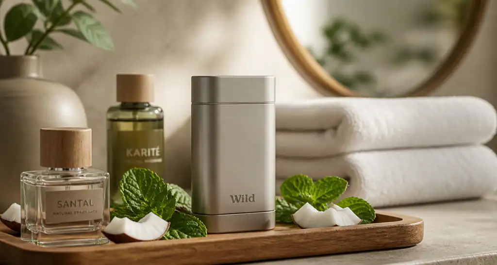 wild déodorant avis aluminium plateau bois