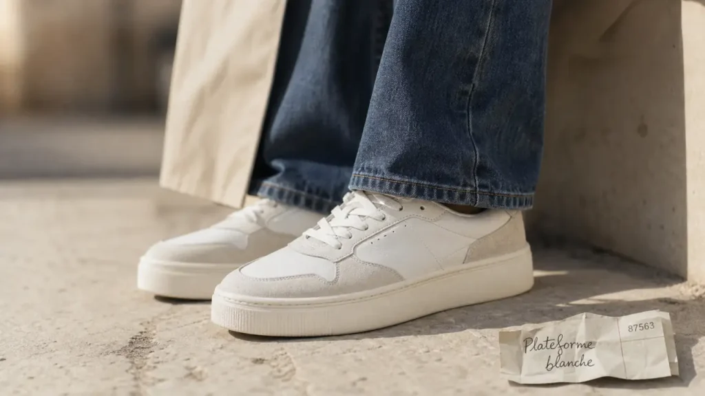 Vintage, plateforme ou techwear : quelle basket blanche femme tendance 2025 choisir ?