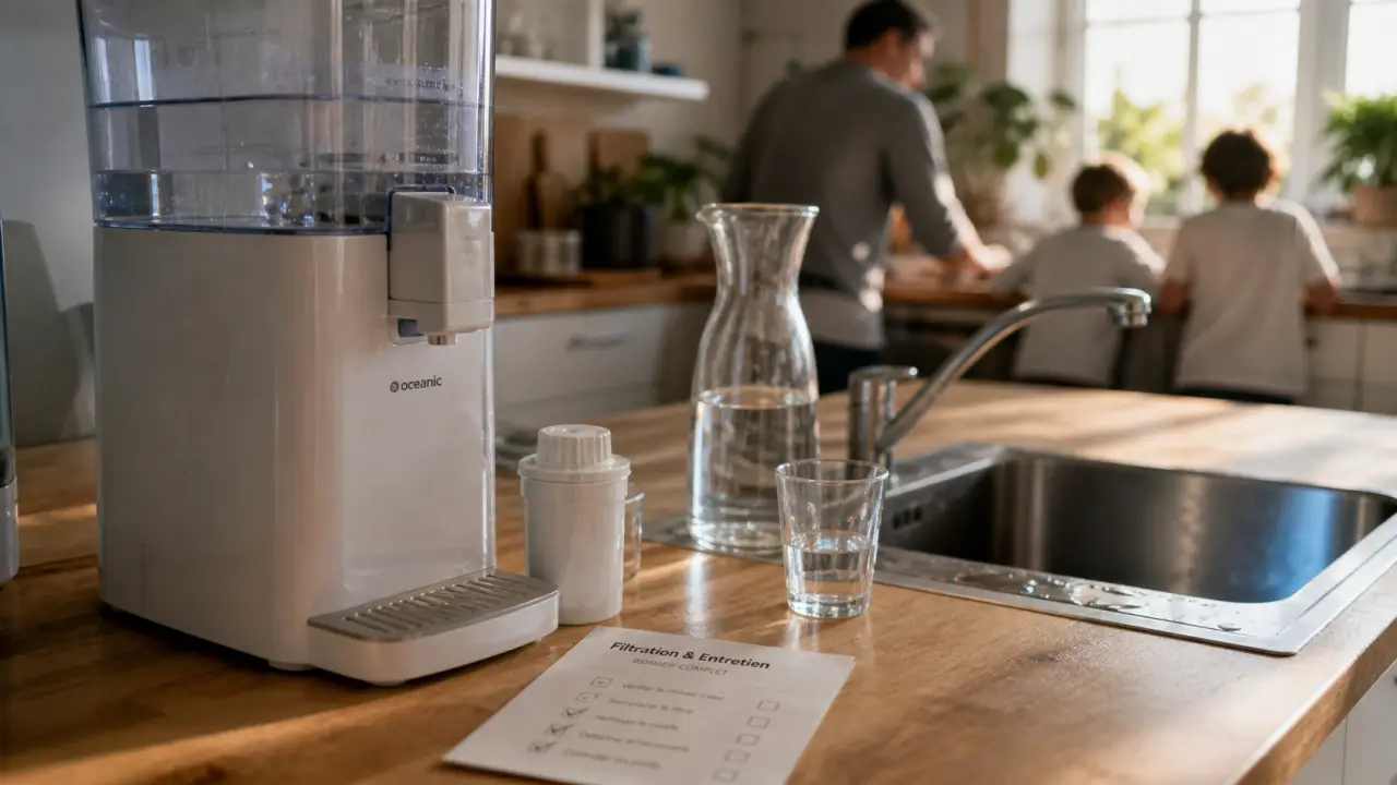 Quelle fontaine à eau choisir : filtration et entretien pour eau filtrée à la maison